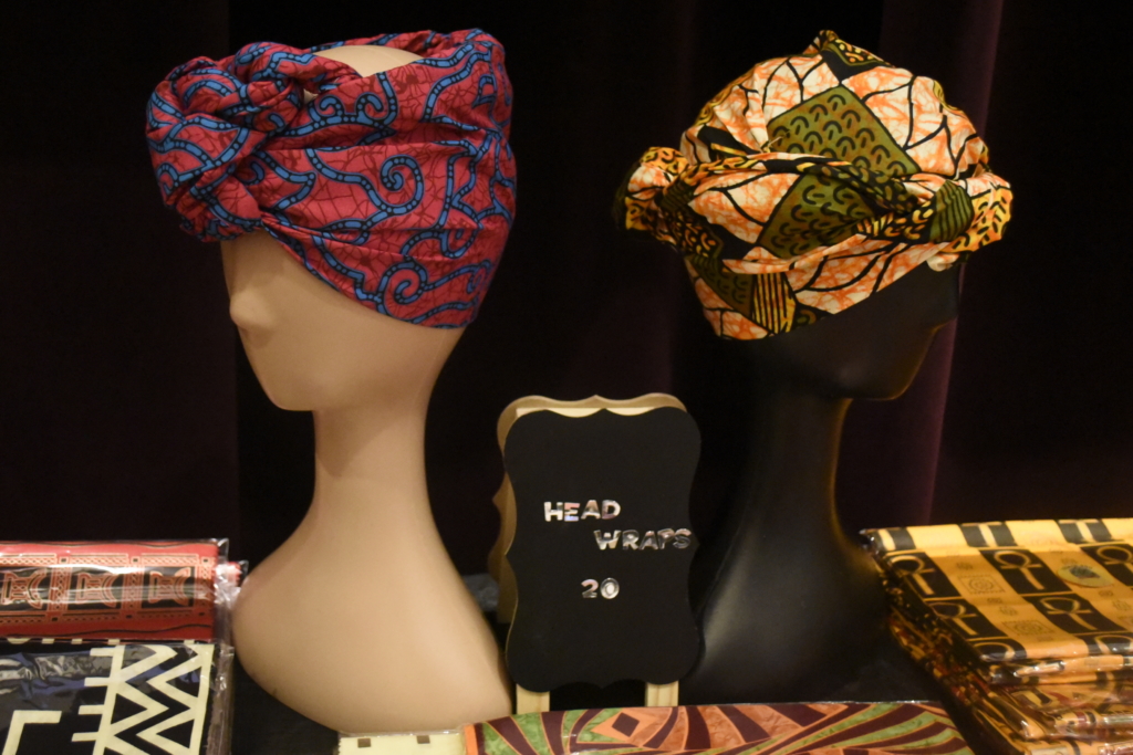 BADA NYFW Pop Up Soiree 02-18 - Urban Turban display